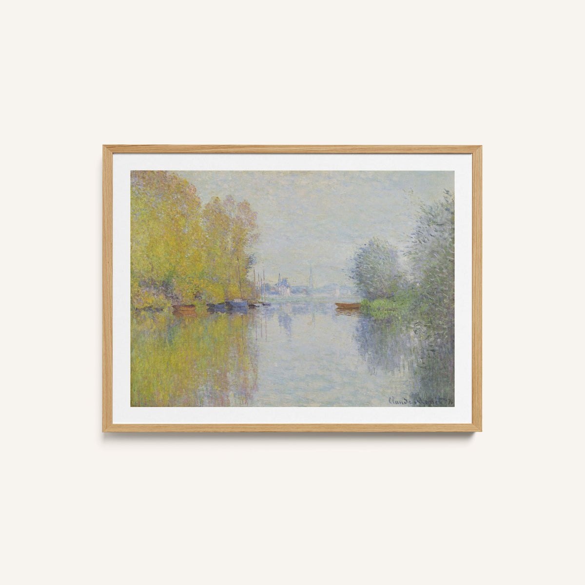 Autumn on the Seine at Argenteuil (1873)