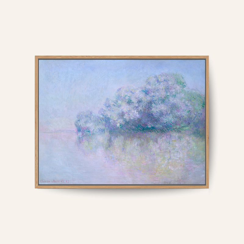 Aux Orties Near Vernon (1897) By Claude Monet