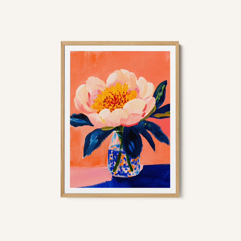 Blooming Peony