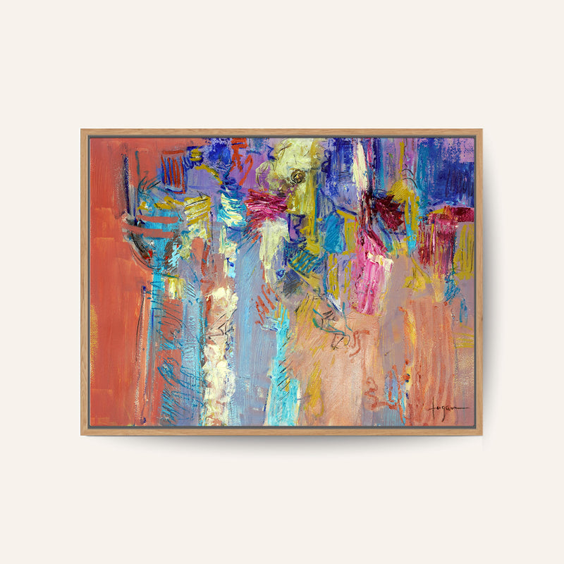 Expressionist Colorful Abstract