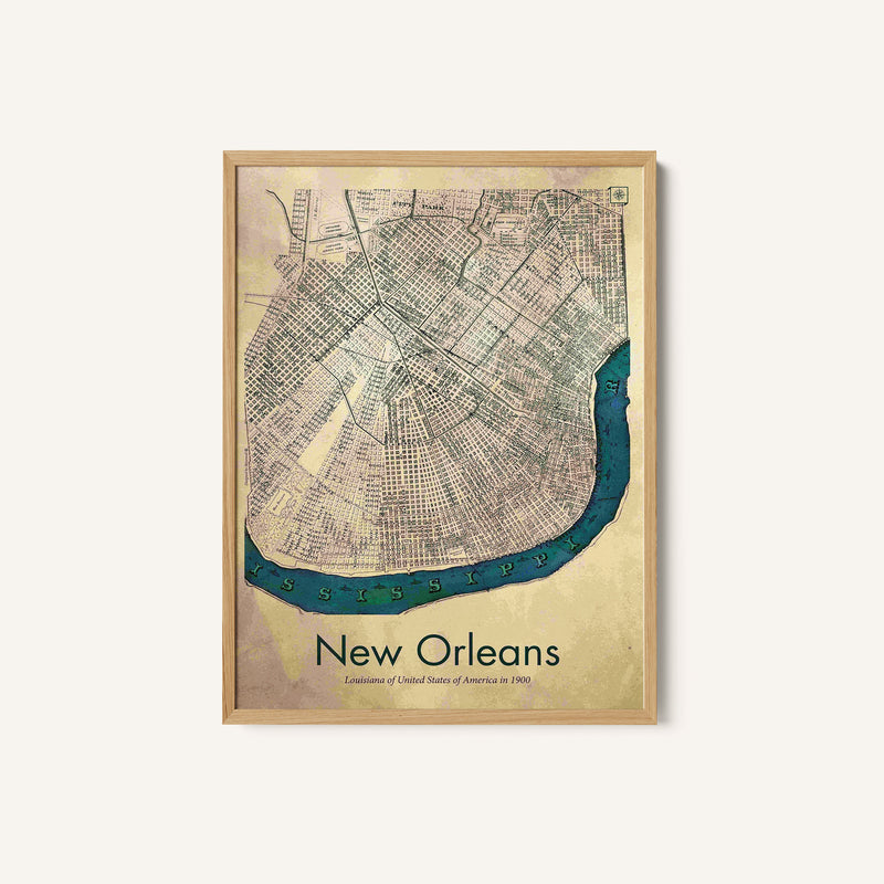 New Orleans Map