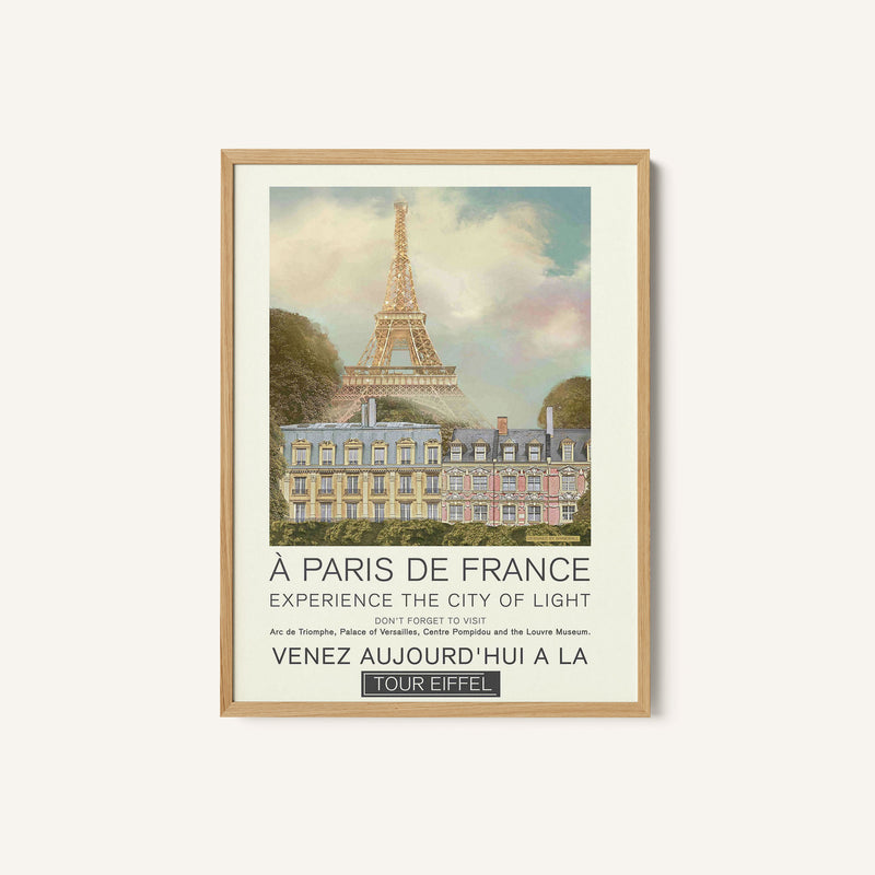 Paris Retro print