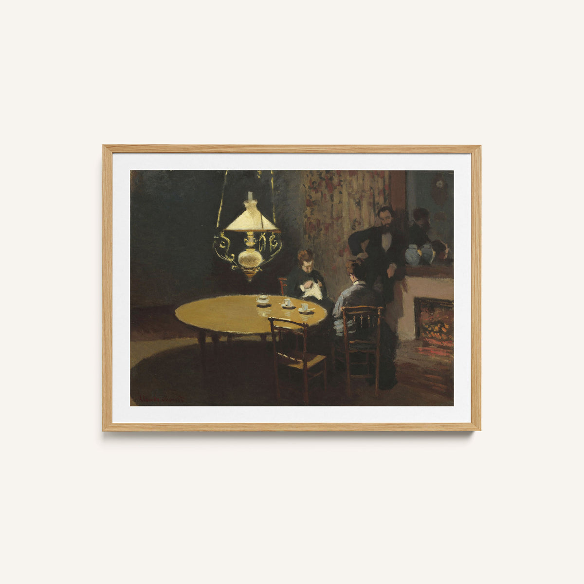 Interior After Dinner 1868-1869