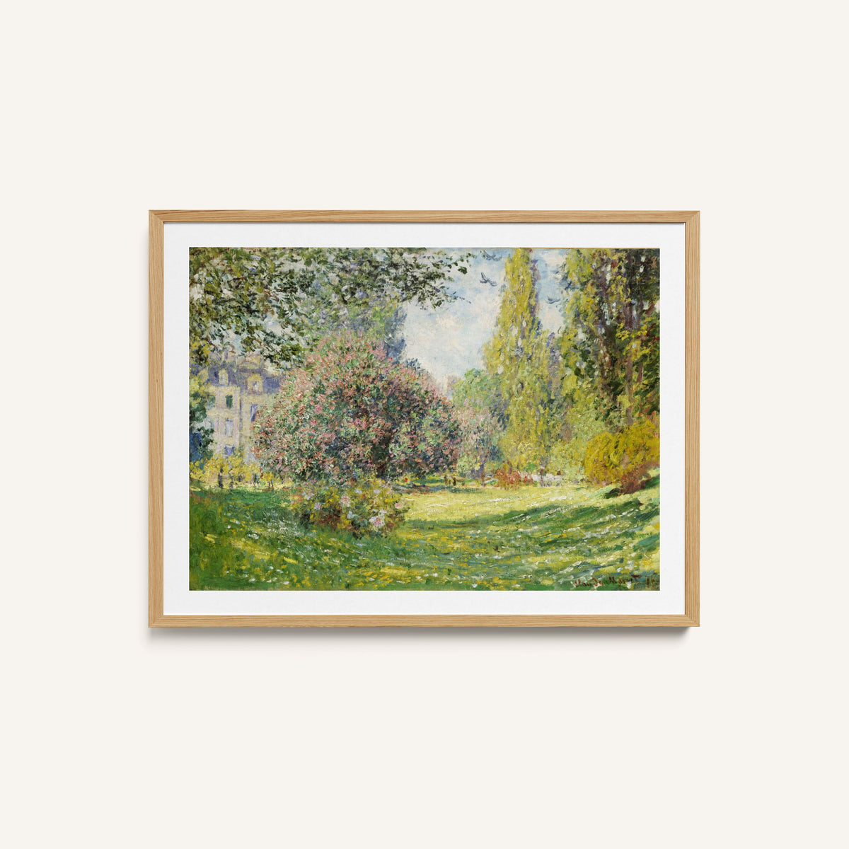 Landscape The Parc Monceau