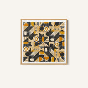 Mid Century Grid Pattern Eight – image 1