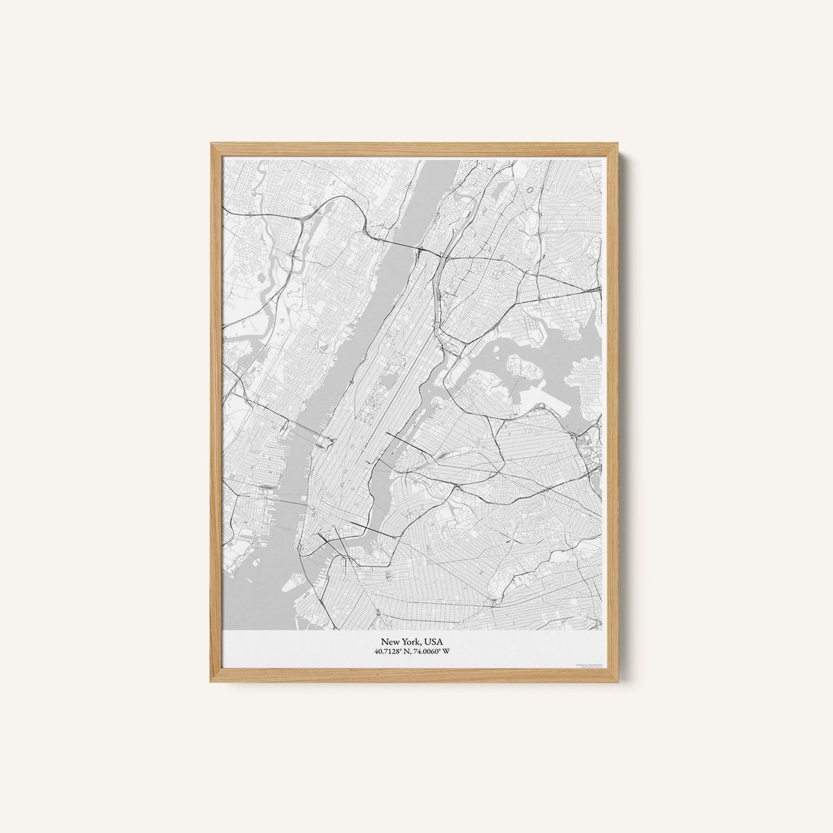 New York US Map