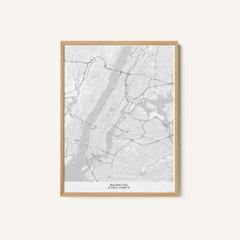 New York US Map