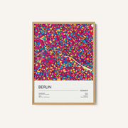Road Map of Berlin with Colorful Neighborhoods and Districts – image 1