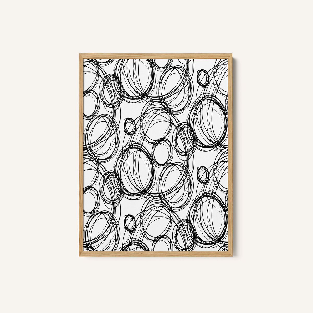 Showcases An Abstract Pattern