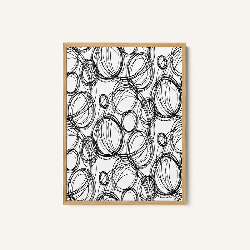 Showcases An Abstract Pattern
