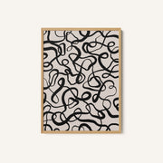 Simple Black Loops Pattern – image 1
