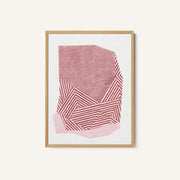 Striped geometric shape – image 1