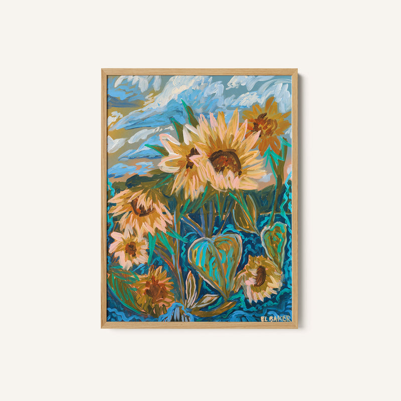 Sunflowers Print