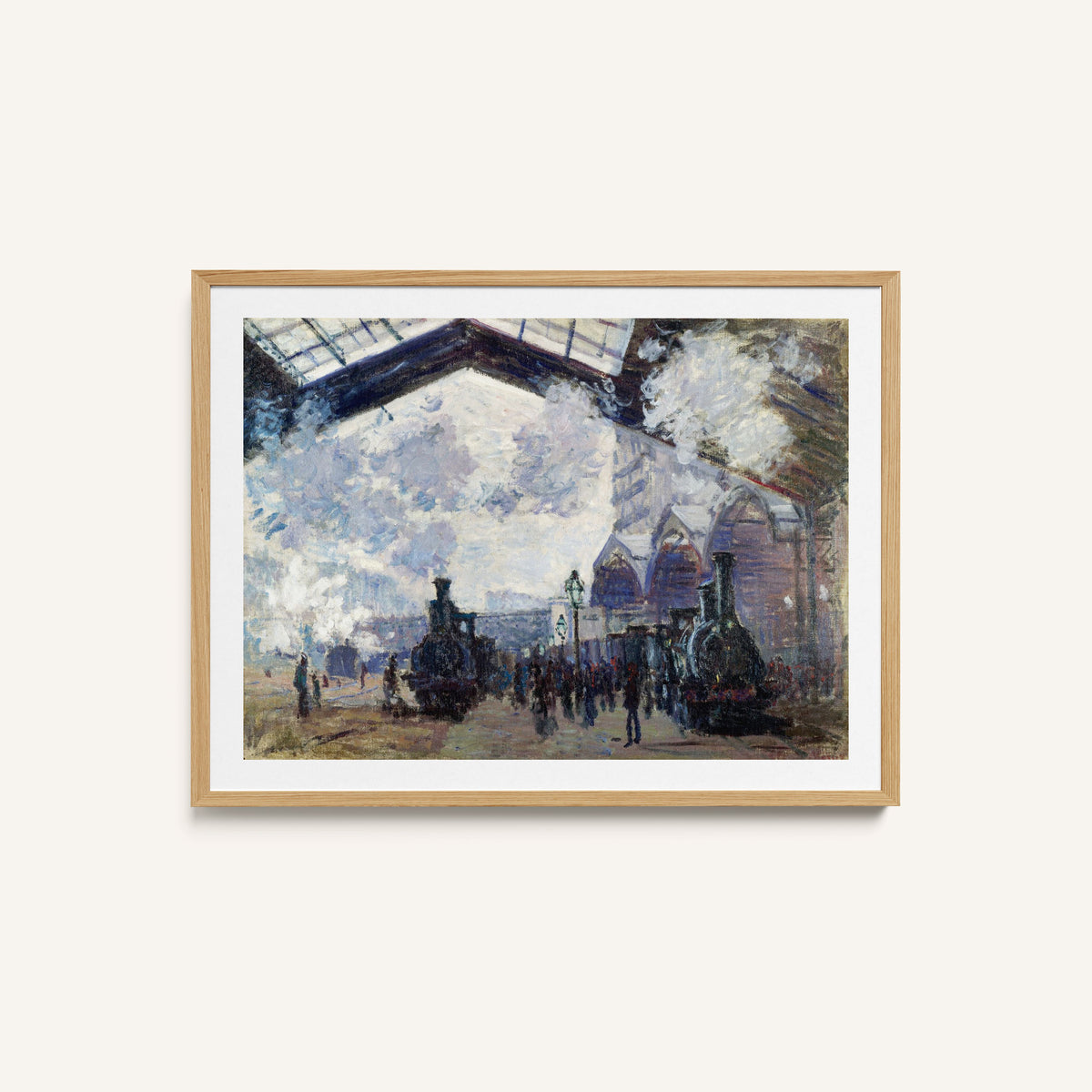 The Gare St-Lazare 1877
