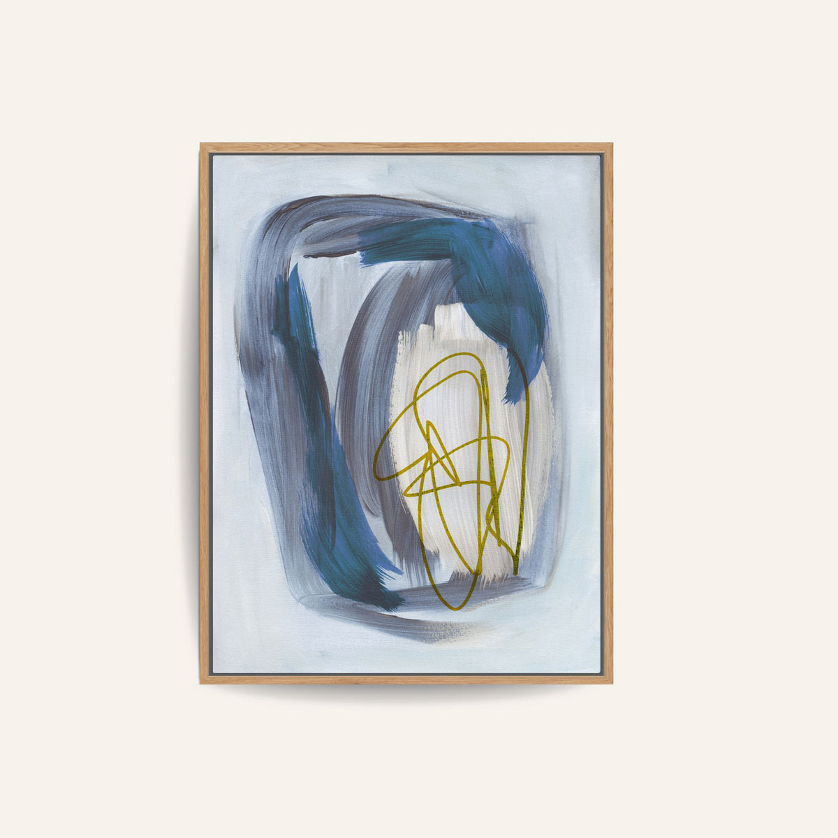 Abstract Brush Strokes 156X