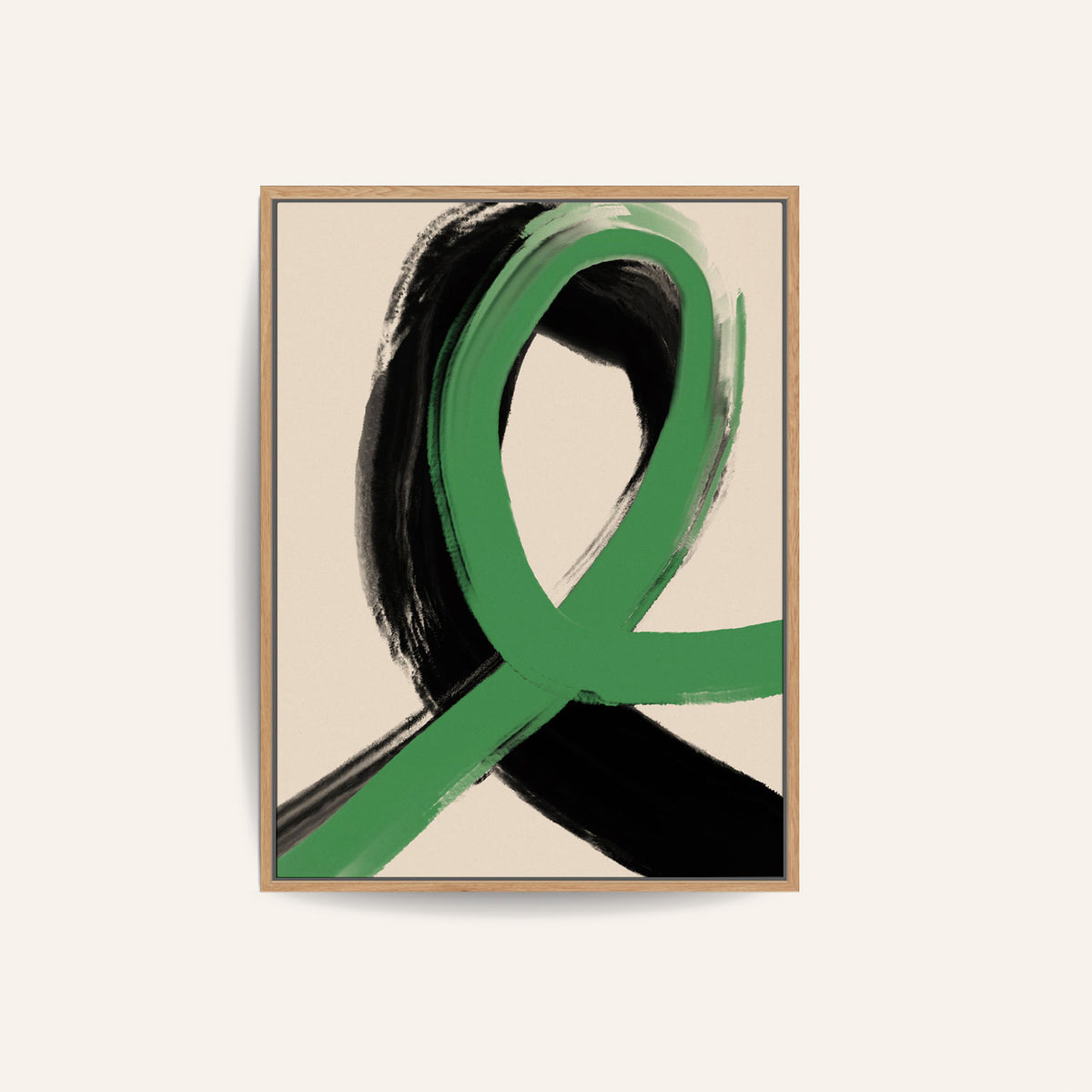 Black And Green No 01