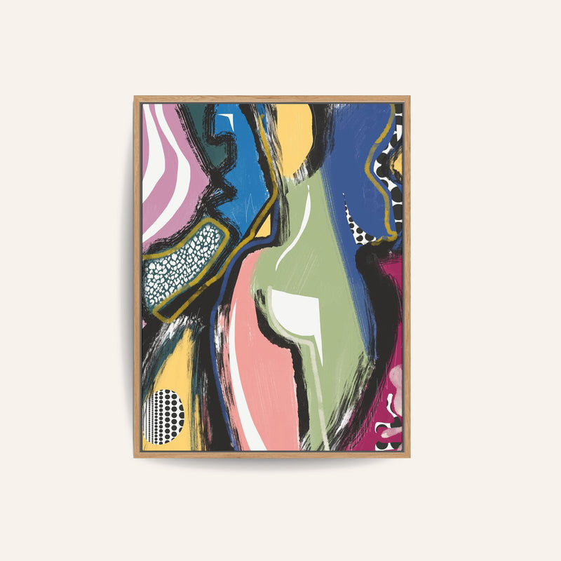Colorful Abstract Bum