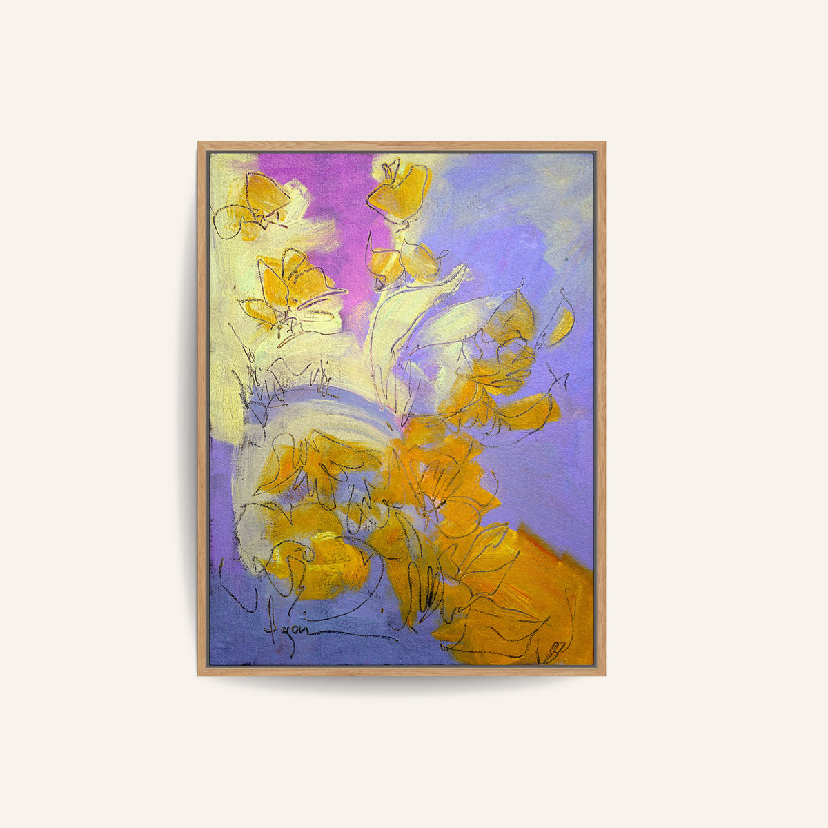 Golden Blossom Glow