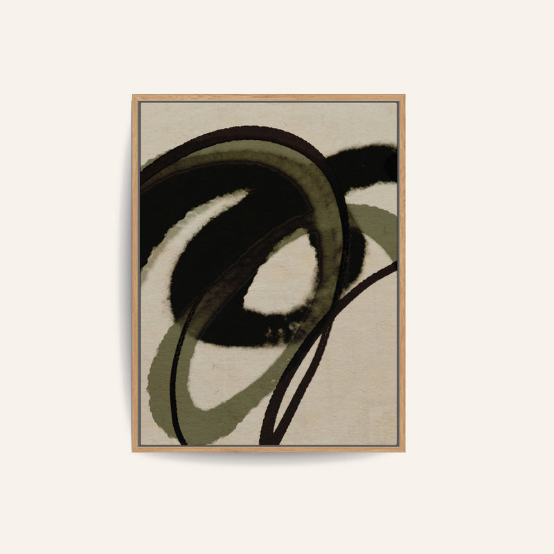 Green Water Color No 02