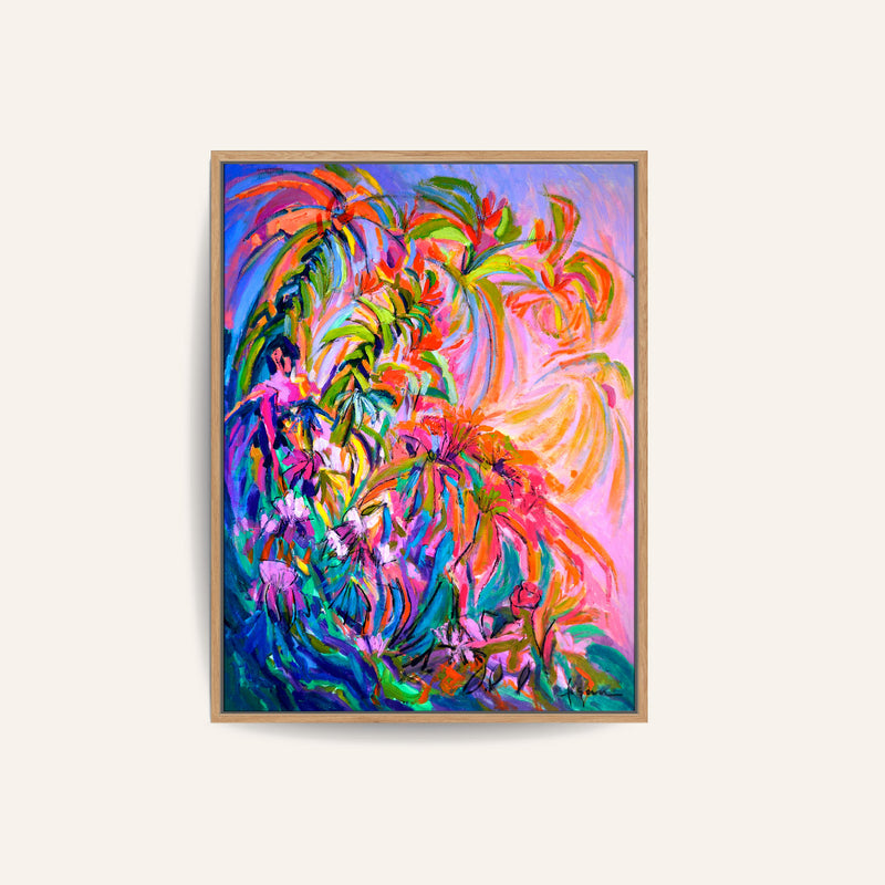 Radiant Floral Ballet