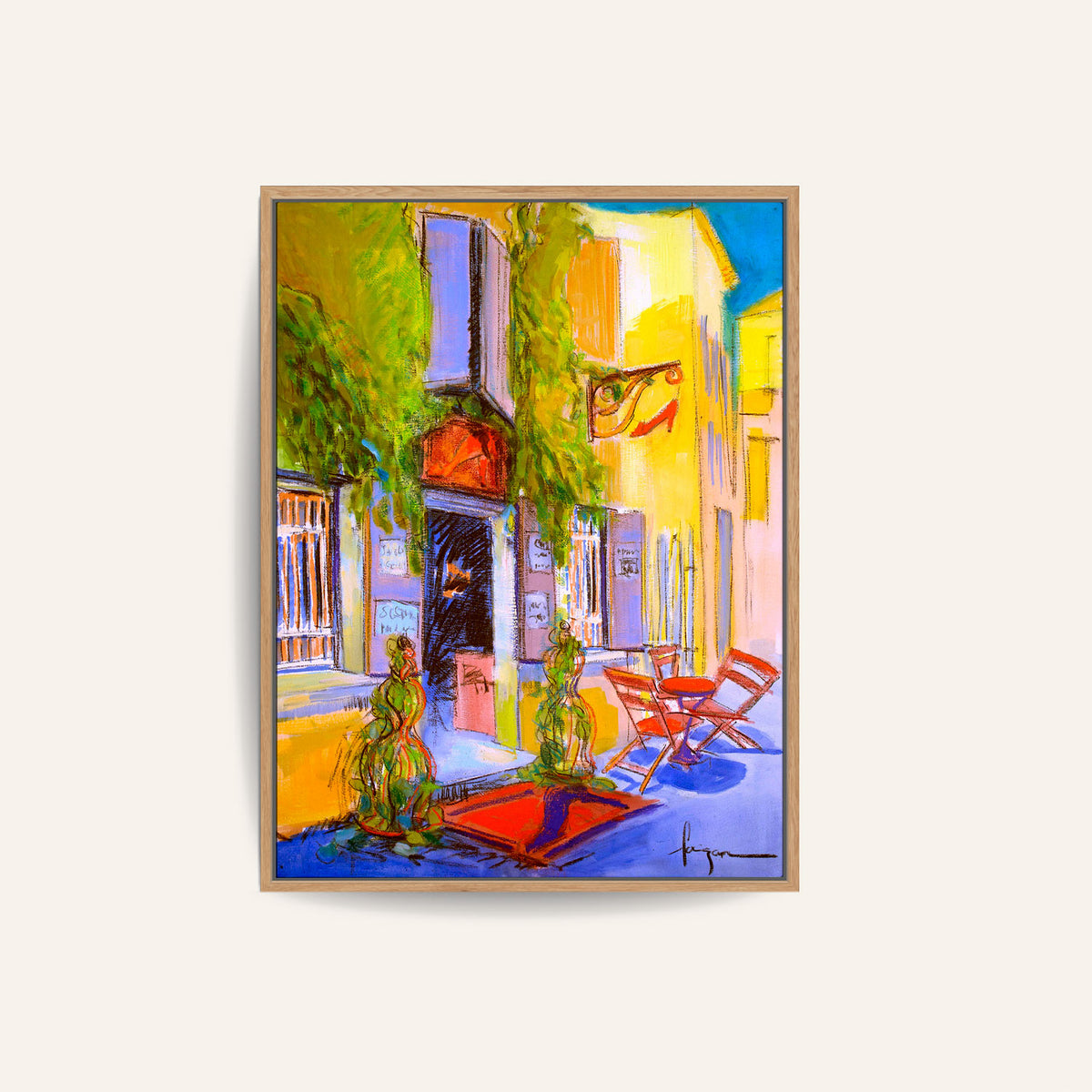 Sunny Courtyard Cafe