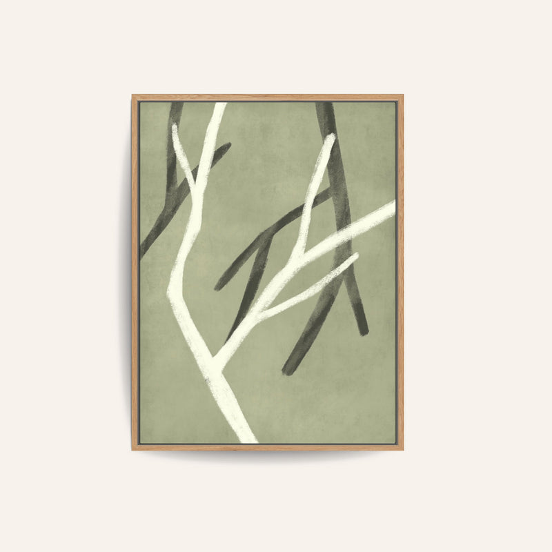 Twigs On Sage Green 01