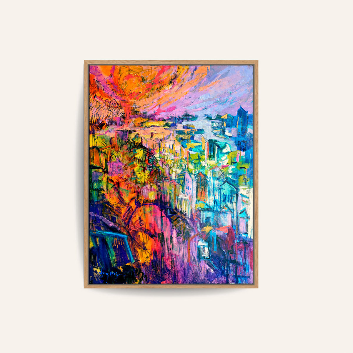Vibrant Cityscape