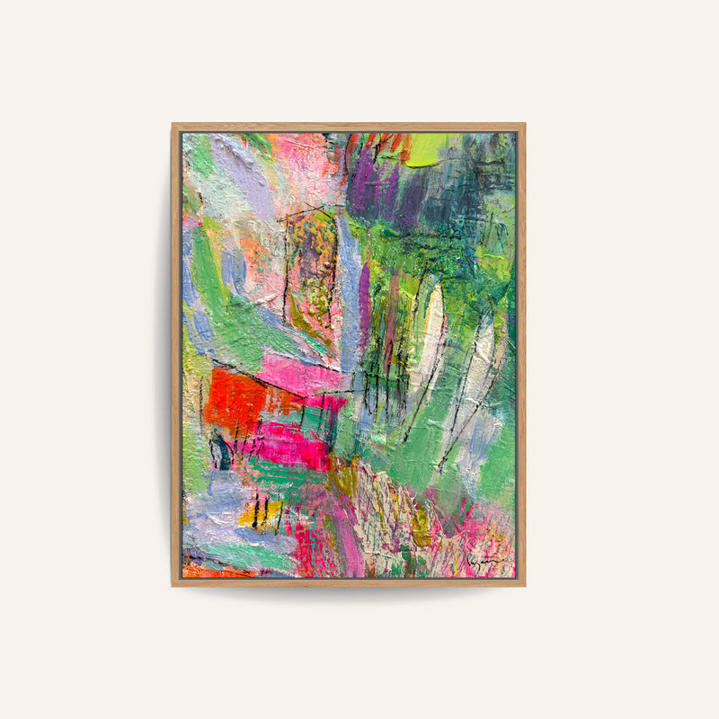 Vivid Abstract Neighborhood