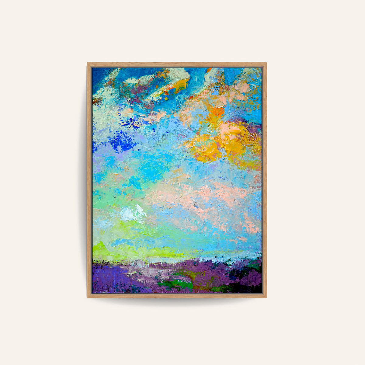 Vivid Sky Landscape