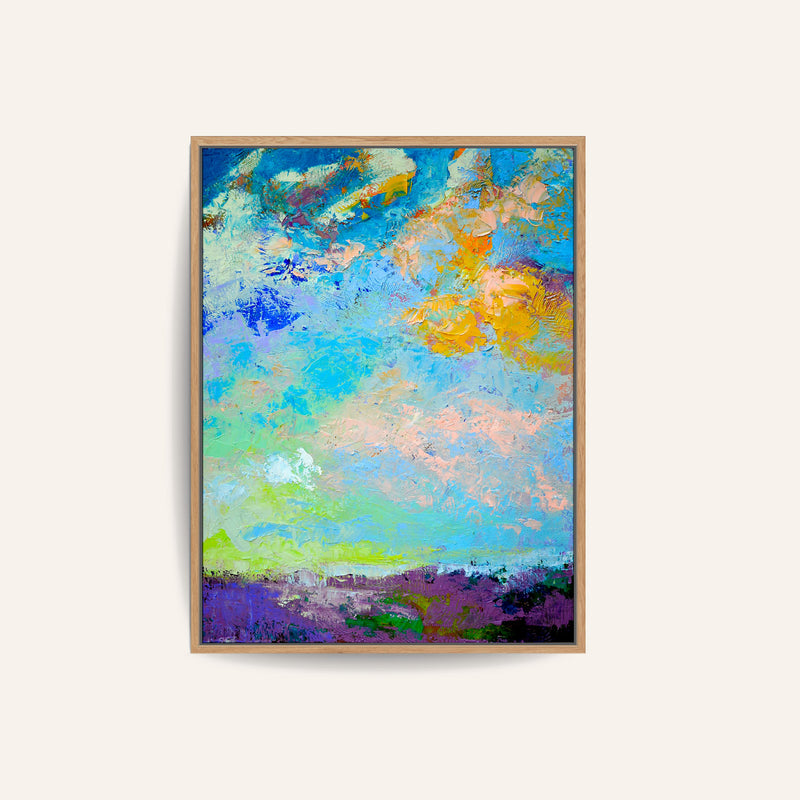 Vivid Sky Landscape