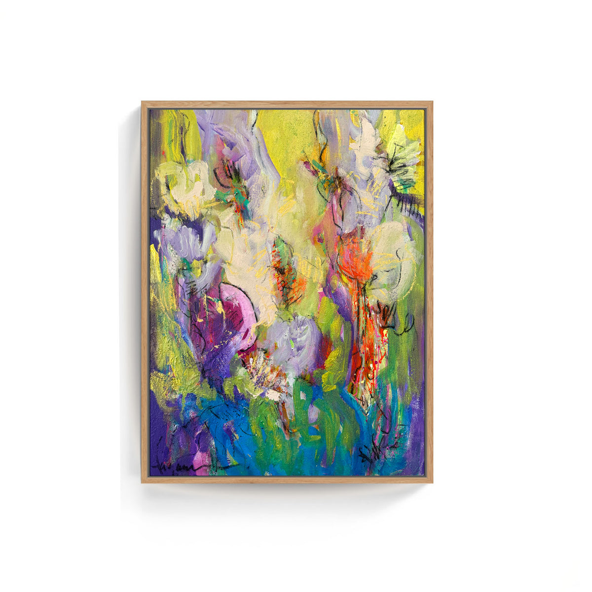 Abstract Blossom Dance