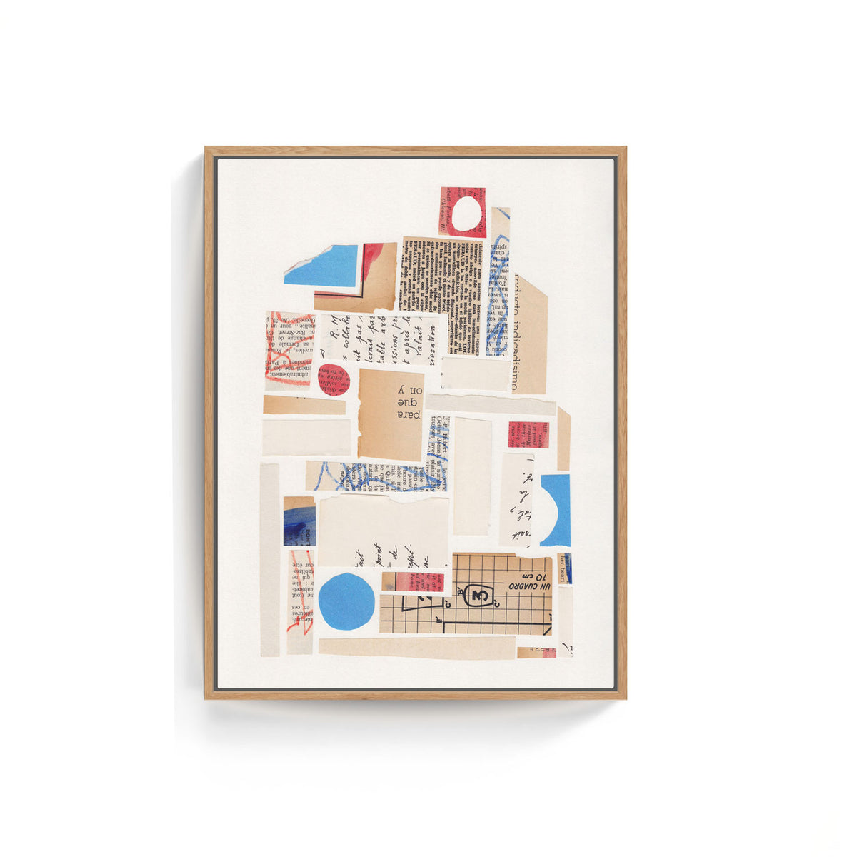 Abstract Mixed Media Collage #1