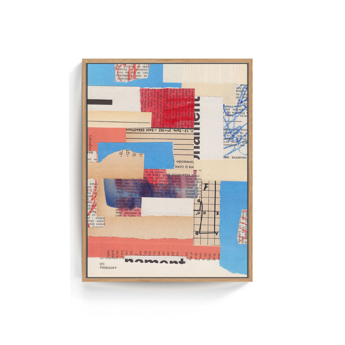 Abstract Mixed Media Collage #2