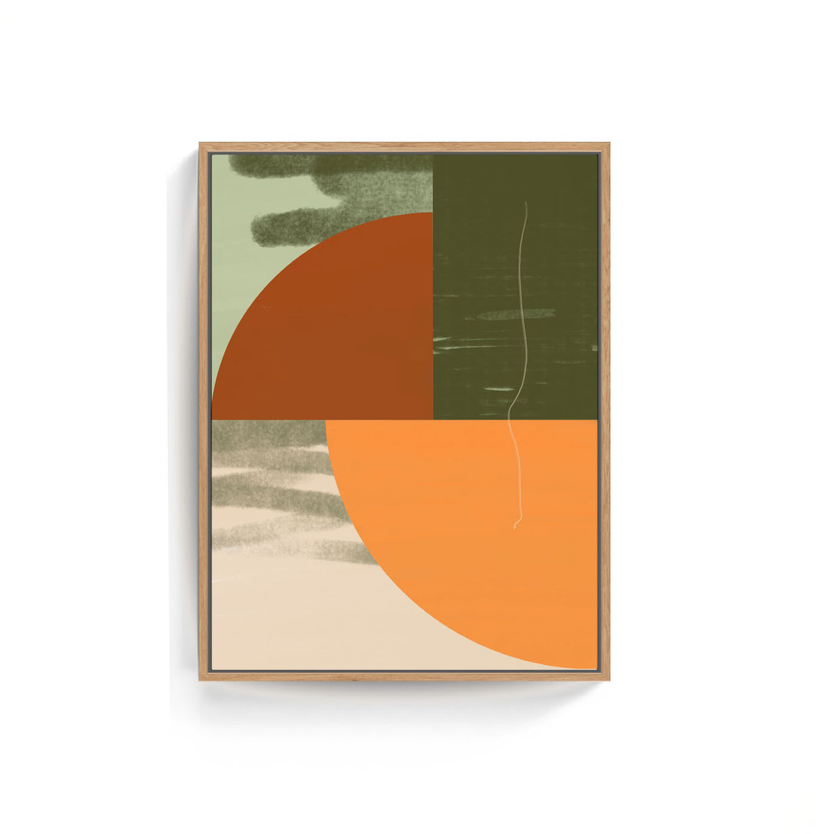 Fall Decor Abstract Shape
