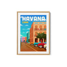 Havana Travel Poster Print