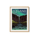 Iceland Travel Poster Print