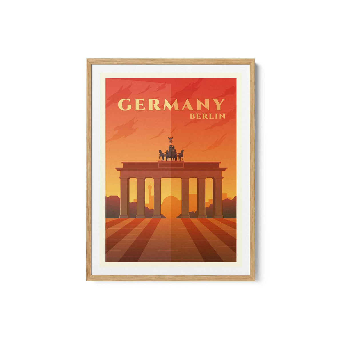 Germany Travel Poster Print