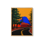 Clacier Road With Half Dome – image 2