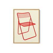 Ted Net Chair Red – image 2
