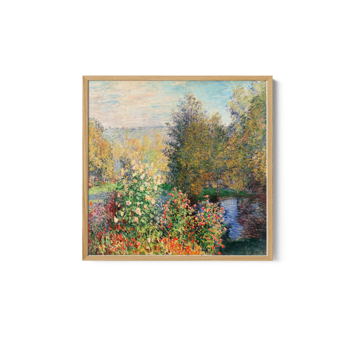A Corner in the Garden at Montgeron 1986