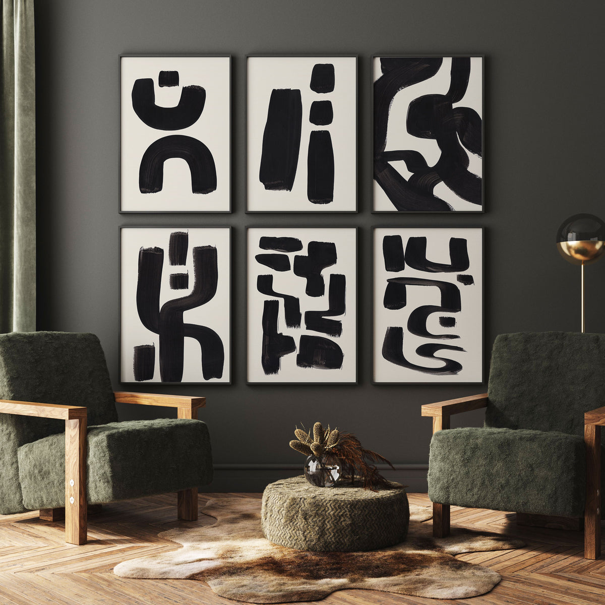 Abstract Minimalist Modern Shapes