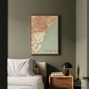 Barcelona Spain Vintage Map 07 – image 3