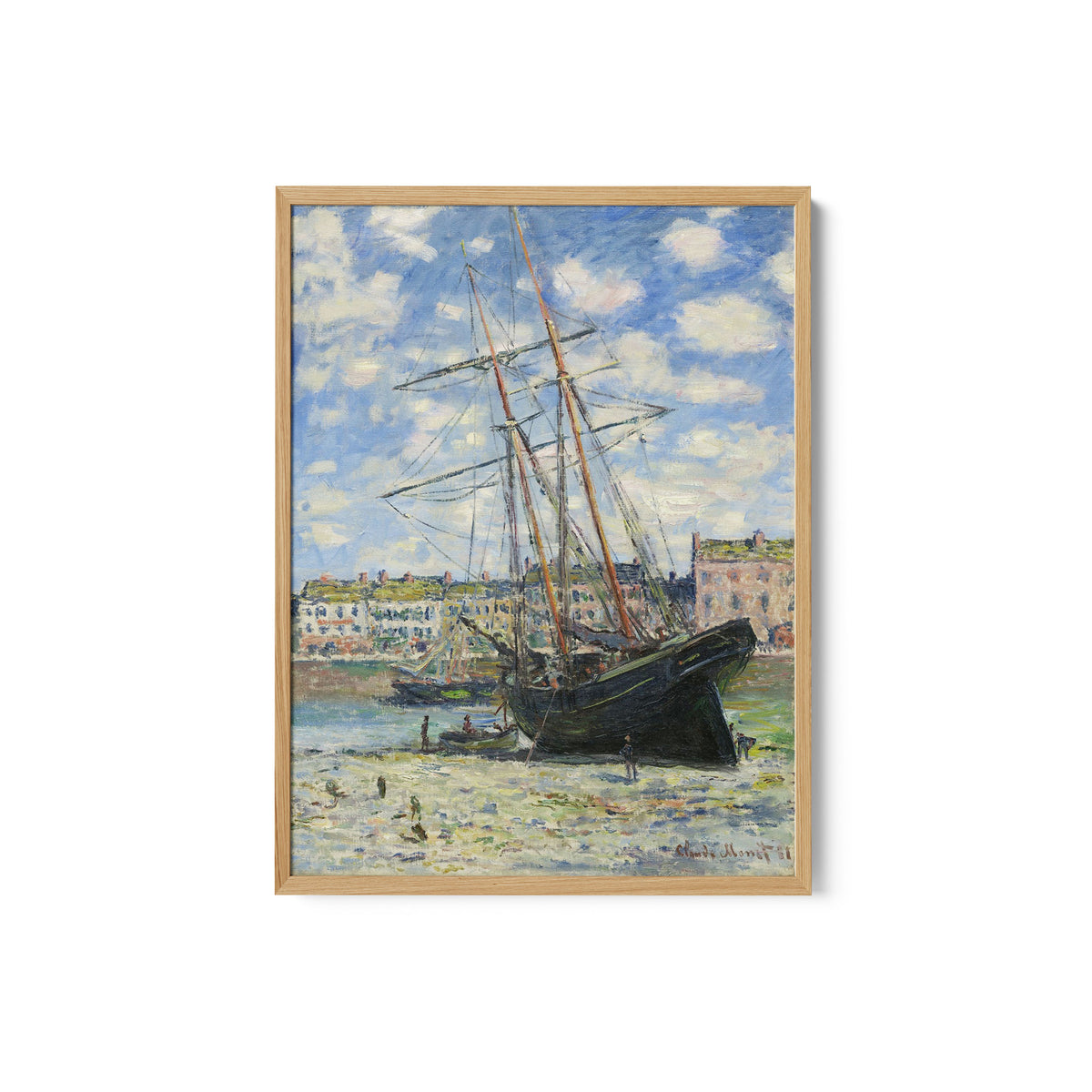 Boat at Low Tide (1881)