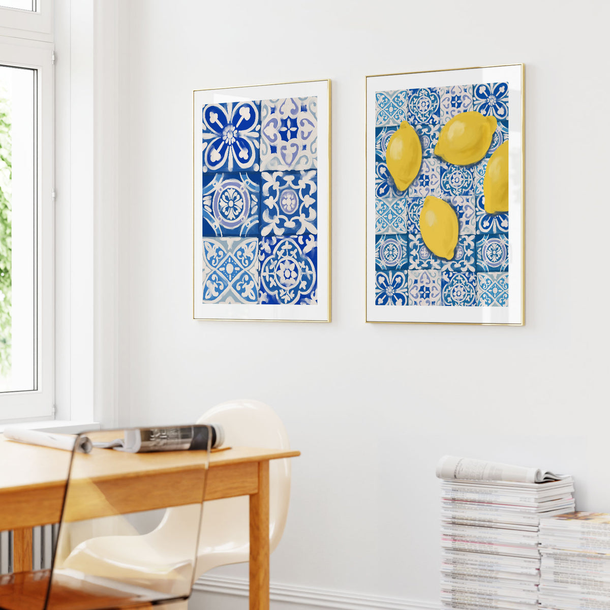 Blue Moroccan Style