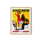 Braniff Travel Poster Print