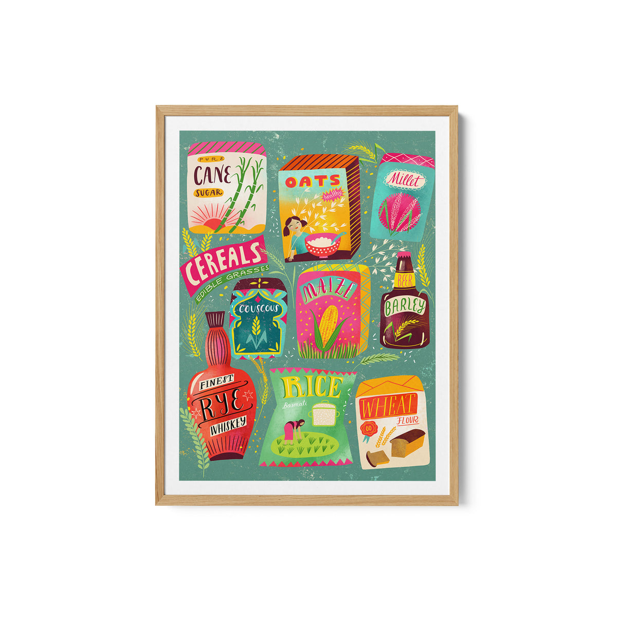 Colorful Cereal Chart