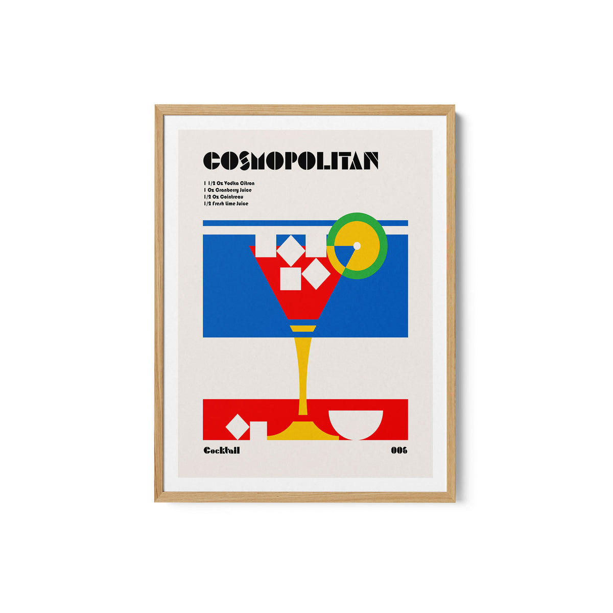 Cosmopolitan Bauhaus Cocktail