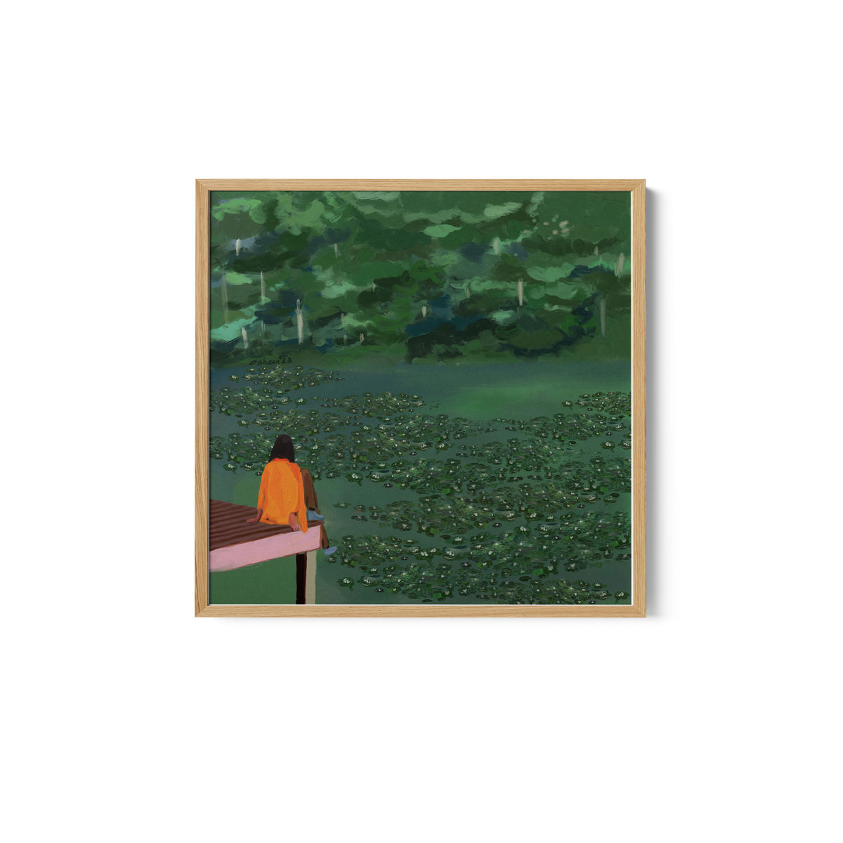 Daydreaming At The Lake