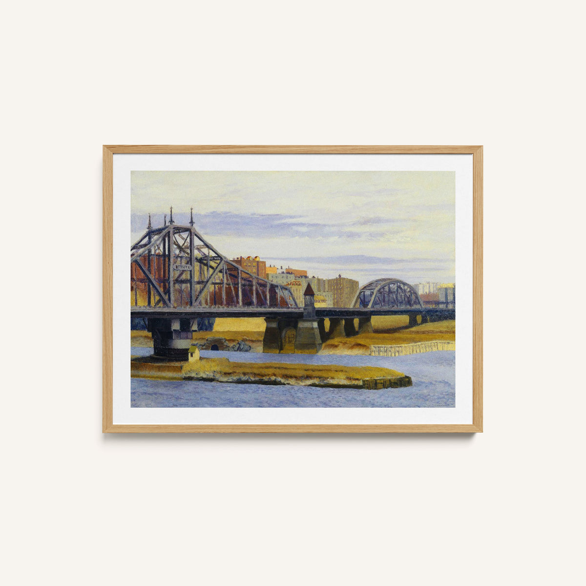 Macombs Dam Bridge Edward Hopper