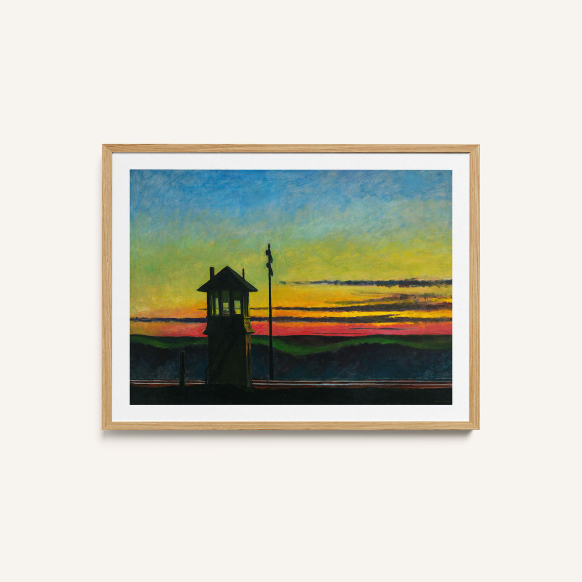 Railroad Sunset
